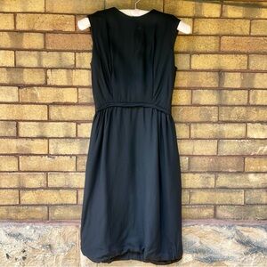 Vintage Bow-detailed Sheath Dress